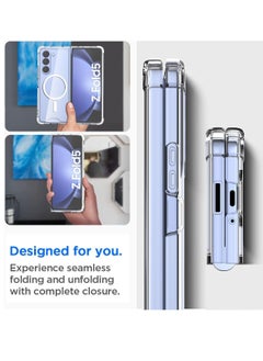 Houmt Samsung Galaxy Z Fold 5 Magnetic Case Support Wireless Charging Hard PC Shockproof Protection Anti Scratch Protective Case Cover for Galaxy Z Fold 5  - Image 4