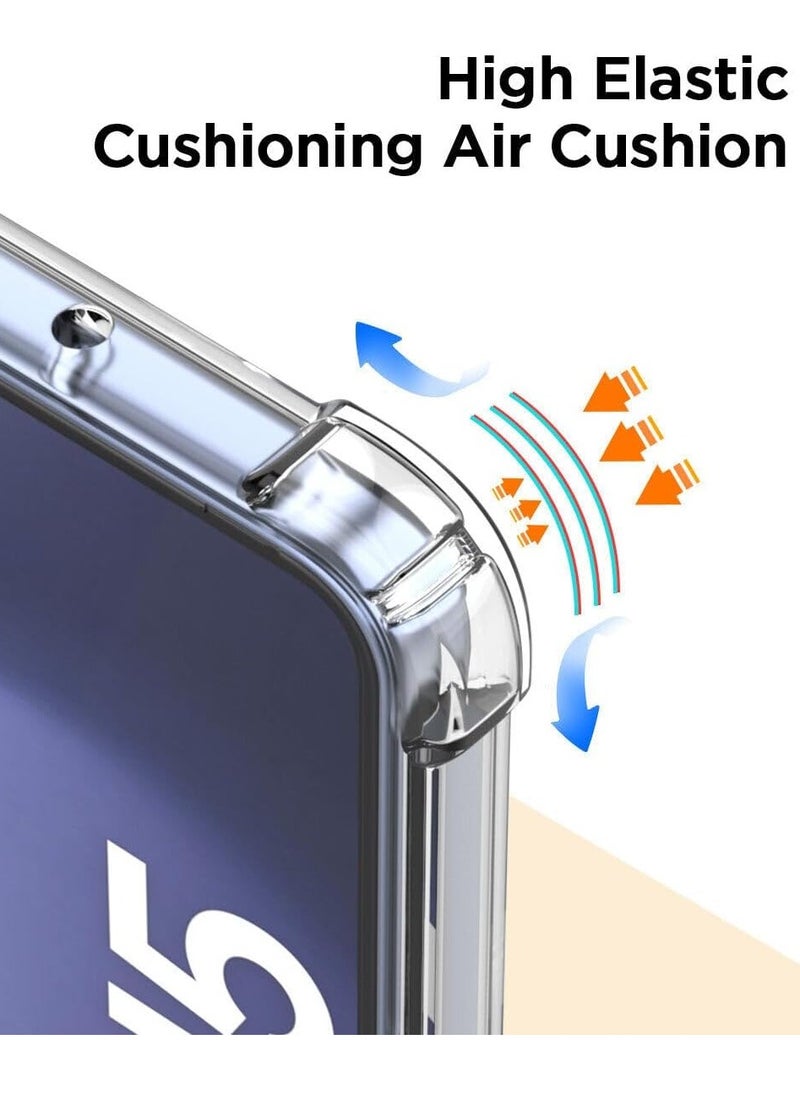 Houmt Samsung Galaxy Z Fold 5 Magnetic Case Support Wireless Charging Hard PC Shockproof Protection Anti Scratch Protective Case Cover for Galaxy Z Fold 5  - Image 5