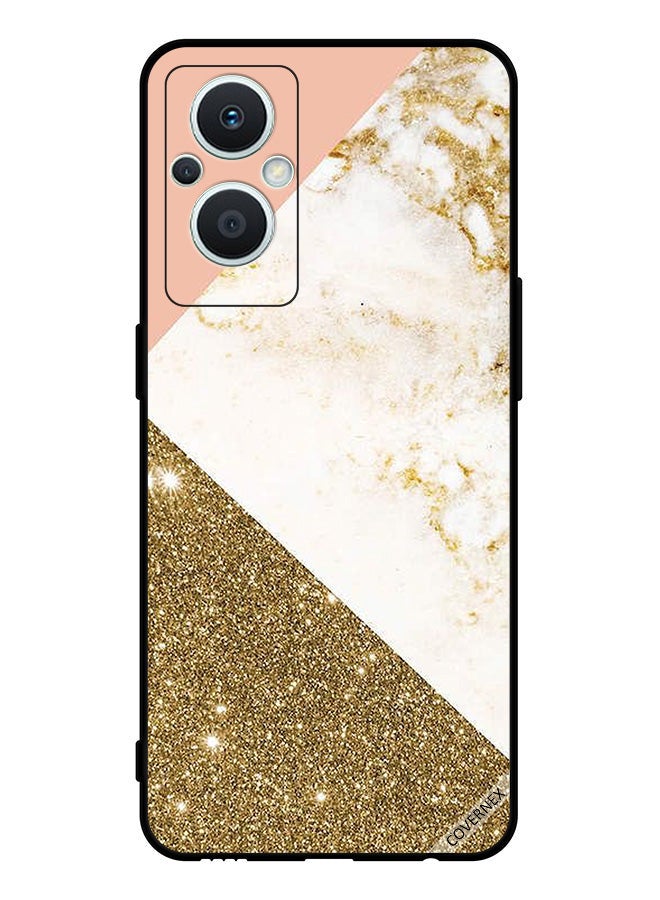 Covernex Protective Case Cover For Oppo Reno 7 Z 5G Glitter & Marble Pattern - Image 1