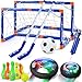 Nazano 4in1 Hover Soccer Ball Set Rechargable Air Floating Soccer Toy with LED Lights Indoor Outdoor Kids Sports Toys Christmas Birthday Gifts for Boys Girls Aged 3 4 5 6 7 812 - Image 2