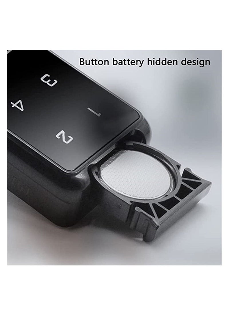 DMG TECH - Combination Lock for Smart Home Electronic Password Drawer Lock, Shoe Cabinet Desk File Locker Door Lock, Smart Digital Keyboard, Knob Turning Tongue, Multi-layer Password, False Password - Image 1