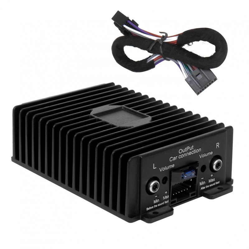 Generic DriSentri 4-Channel Full-Range Amplifier, 80Wx4 Audio Modification Power Amplifier Digital Sound Processor Class A/B for Android Car Player  - Image 1