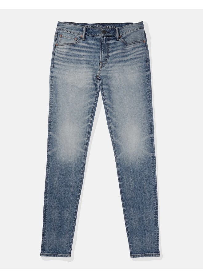 American Eagle - Mid Wash Skinny Fit Jeans - Image 1