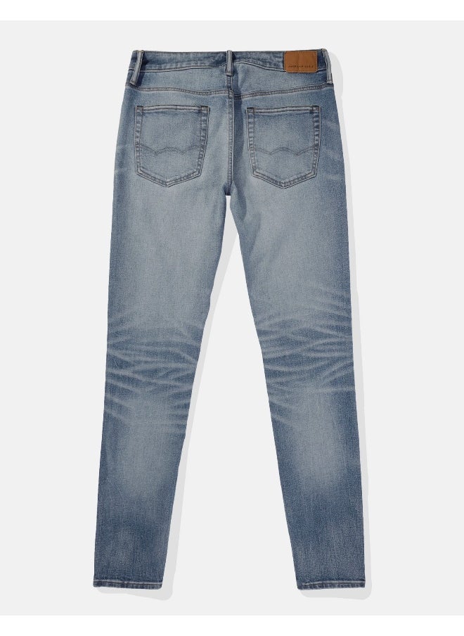American Eagle - Mid Wash Skinny Fit Jeans - Image 1