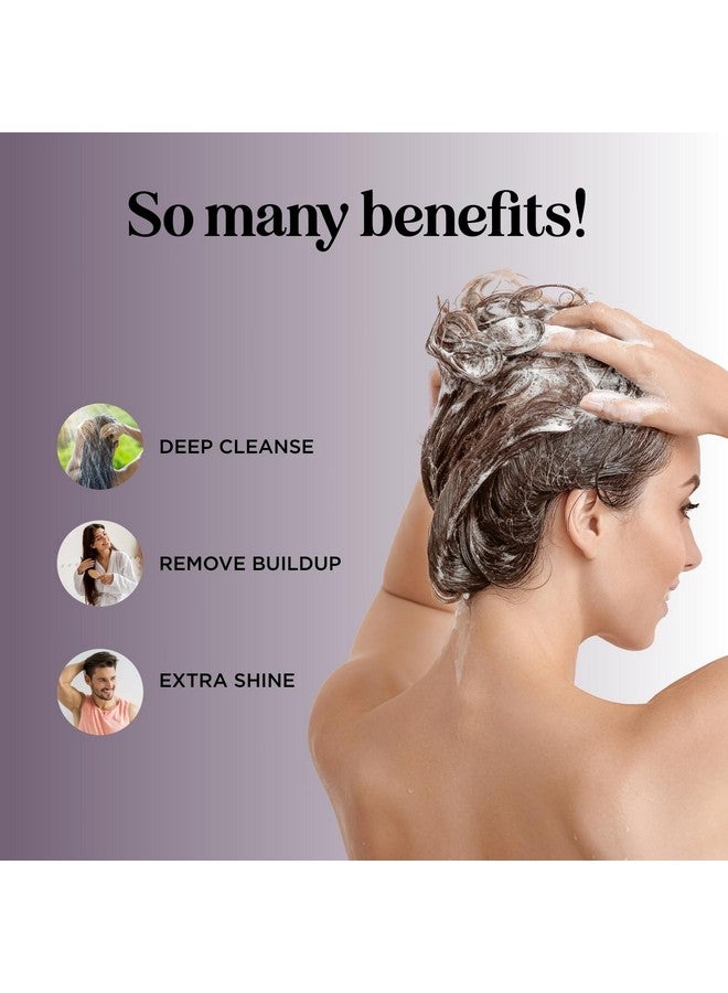 مايبل هوليستكس شامبو المريمية وإكليل الجبل، شامبو خالٍ من الكبريتات، شامبو منقي للغاية لبناء فروة الرأس الجافة وعلاجها مع تنظيف الزيوت العطرية للشعر، شامبو خالٍ من الكبريتات لجميع أنواع الشعر مع زيت المريمية. - Image 3