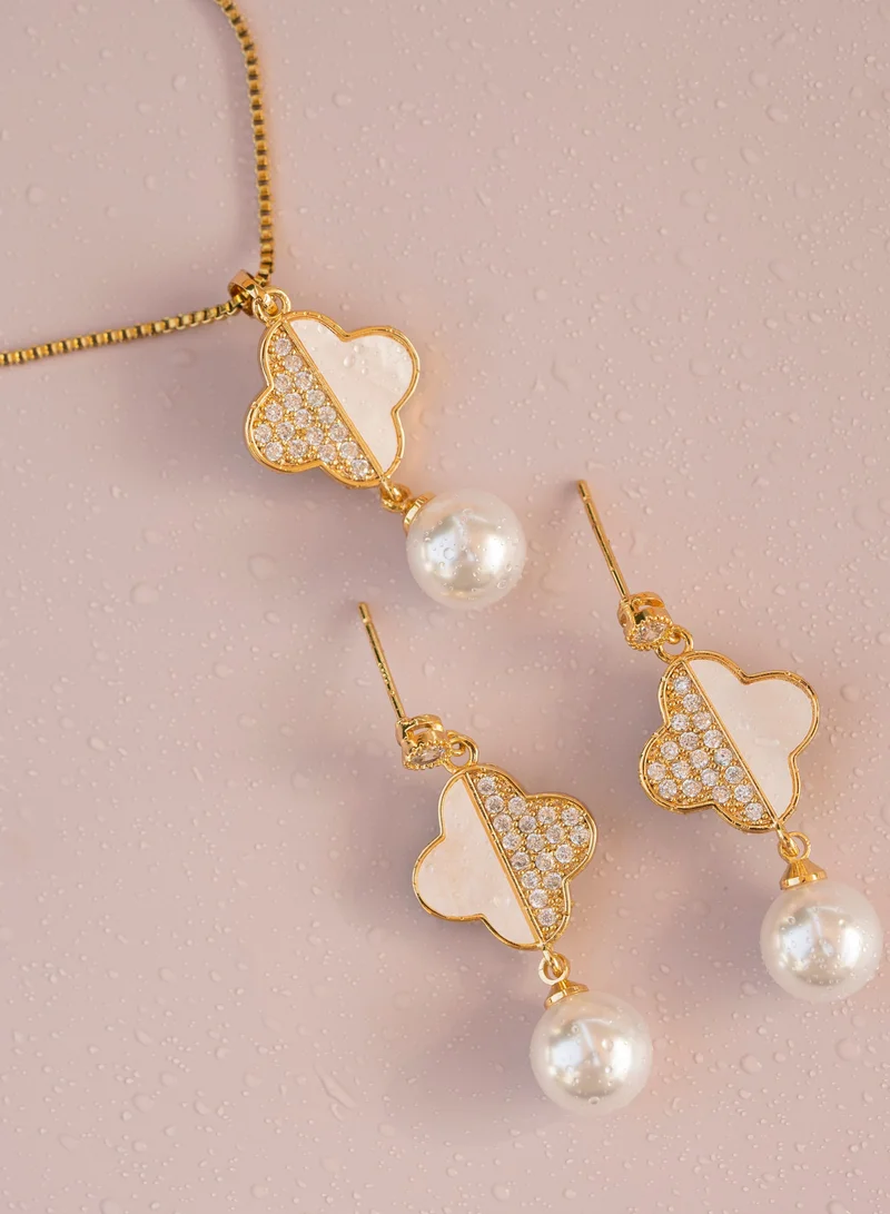AMICA Necklace & Earring Jewelery Set