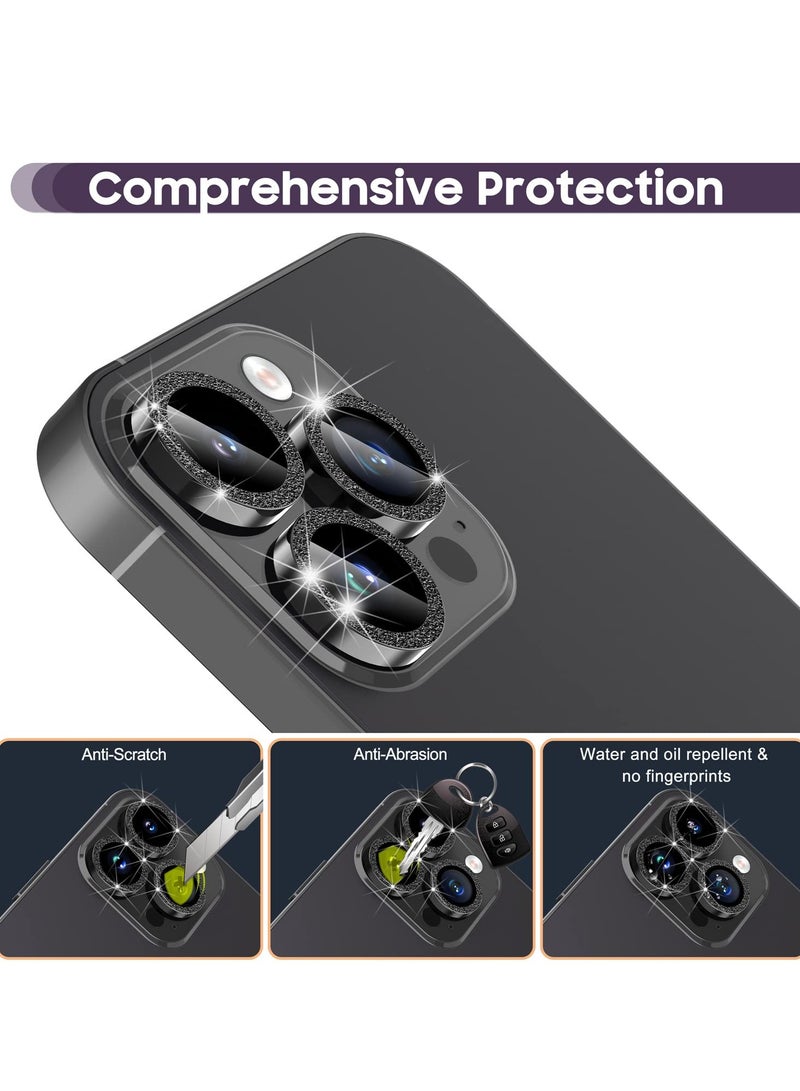 Excefore Camera Lens Protector for iPhone 14 Pro / 14 Pro Max, 9H Tempered Glass Camera Cover Screen Protector  - Image 4