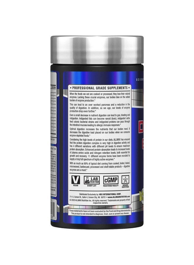 أولماكس نيوتريشن إنزيمات هضمية من ALLMAX Nutrition، 90 كبسولة - Image 2