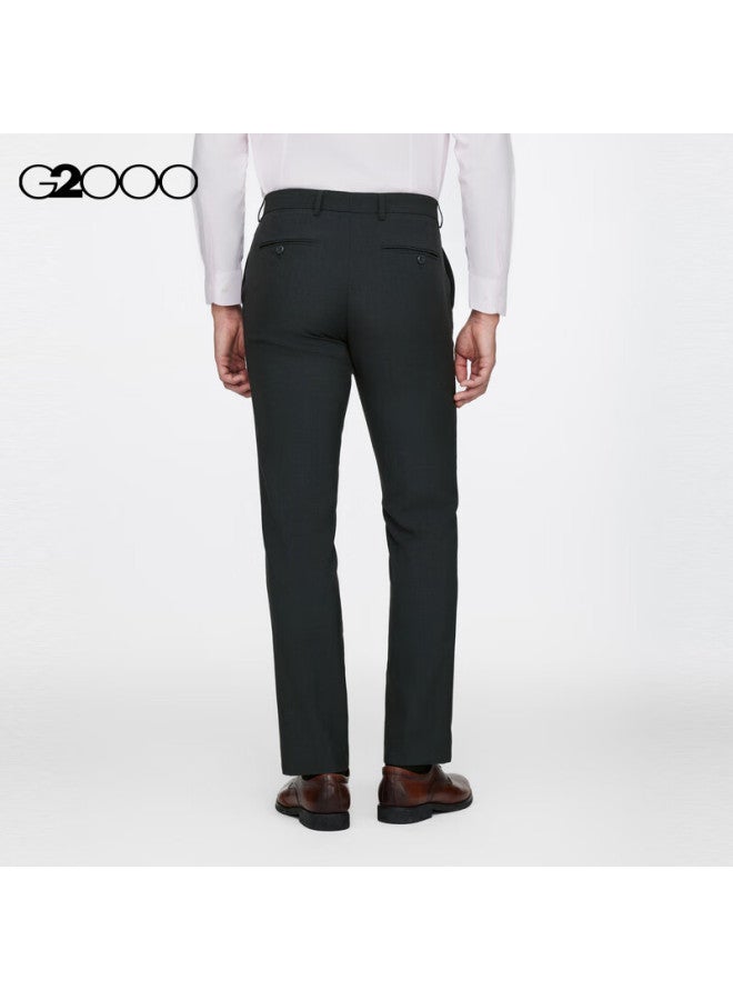 G2000 [quality Comfort/same As In Shopping Mall] 2025 Spring And Summer Business Commute Slim Fit Formal Dress Pants, Gray, Size 34 - Image 1
