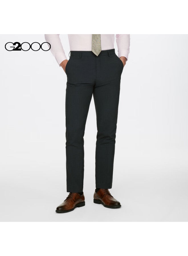 G2000 [quality Comfort/same As In Shopping Mall] 2025 Spring And Summer Business Commute Slim Fit Formal Dress Pants, Gray, Size 34 - Image 2
