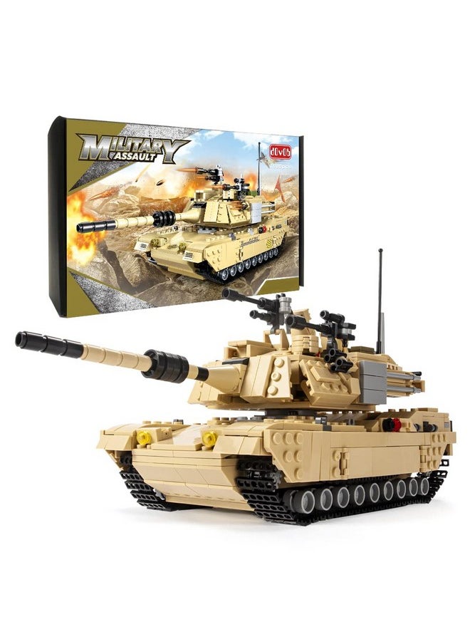 Armed Tanks Building Block(923 Pcs)Ww2 Military M1A2 Abrams Tank Model With 6 Soldier Figurestoys Gifts For Kid And Adult - pzsku/Z4AF82AA154CD54C40359Z/45/_/1697273039/8fd7812a-854f-4f78-ab8e-4cb682272dd1