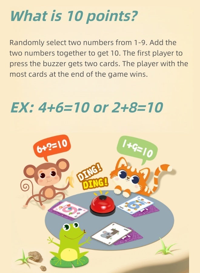 Saudi Select Thrilling Crazy 10-point Arithmetic: Making mental math skills a Blast with this Early Development Toy! - Image 2