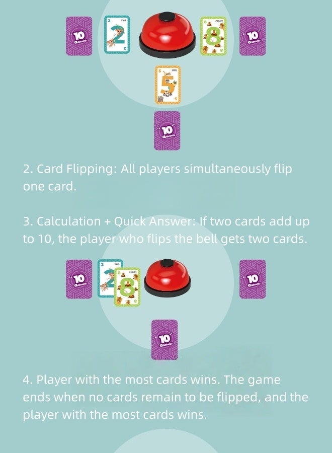 Saudi Select Thrilling Crazy 10-point Arithmetic: Making mental math skills a Blast with this Early Development Toy! - Image 5