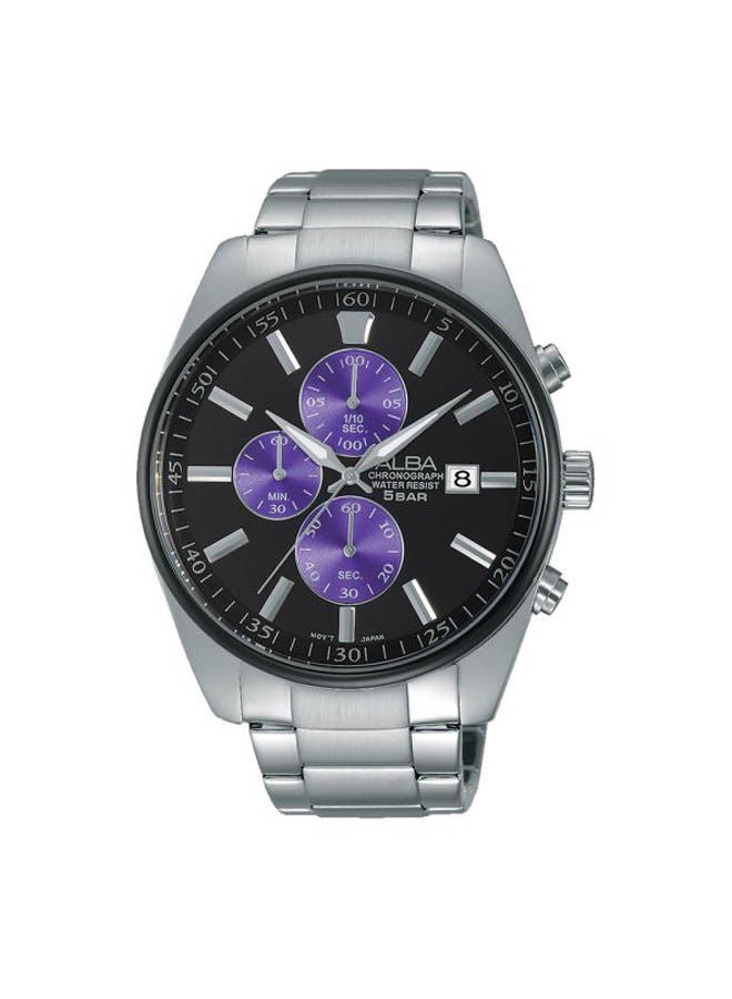 Alba Stainless Steel Chronograph Watch AM3199X - Image 1