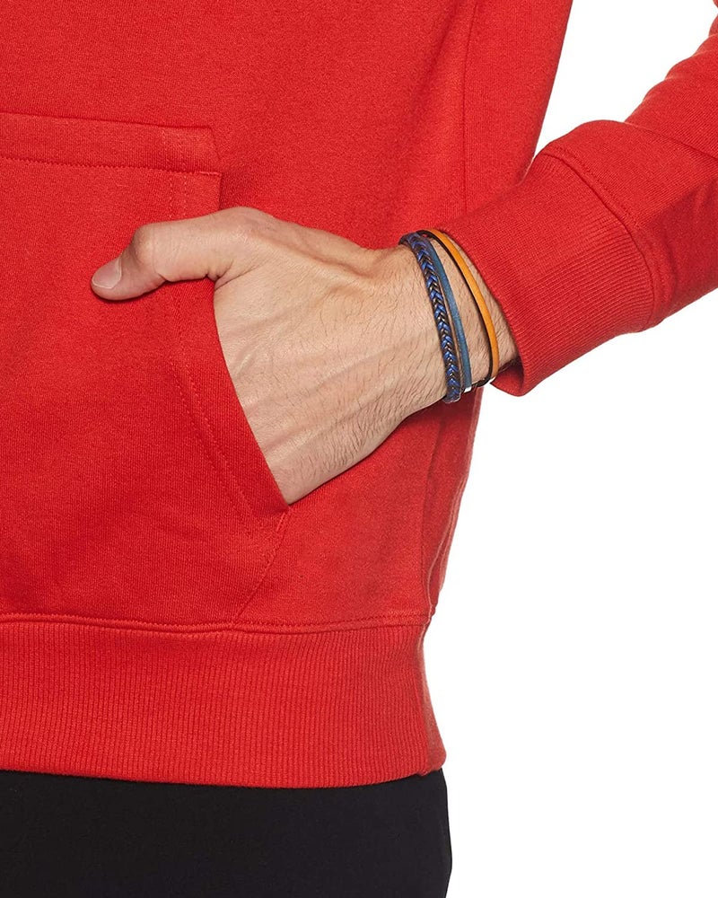 ADRO Believe in Your Self Printed Hoodie/Sweatshirt for Men (H22-M-INV-RD_Red_M) - Image 4