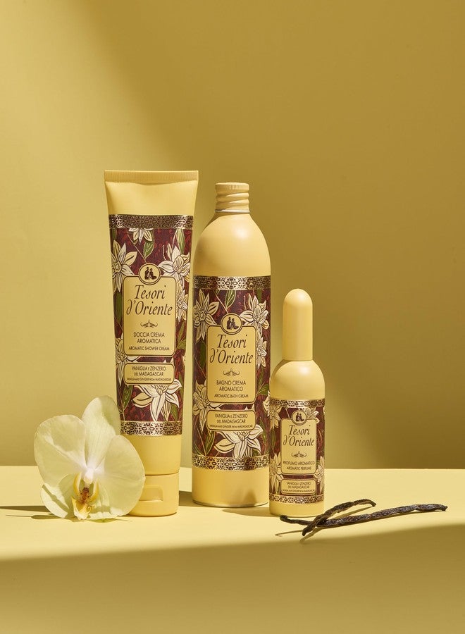 Tesori d'Oriente:"Vaniglia E Zenzero" Madagascar Vanilla and Ginger Shower Cream - 250 Ml (8.45us Fl Oz) [ Italian Import ] - Image 5