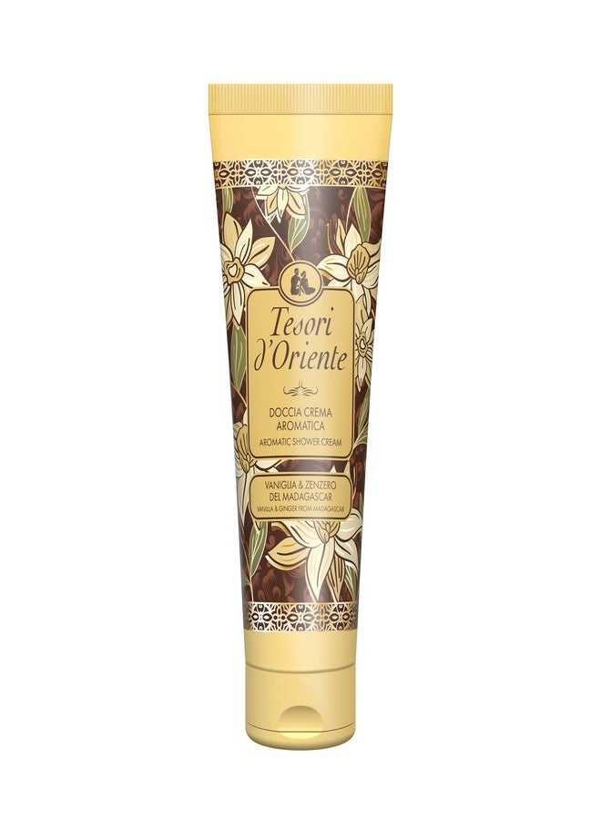 Tesori d'Oriente:"Vaniglia E Zenzero" Madagascar Vanilla and Ginger Shower Cream - 250 Ml (8.45us Fl Oz) [ Italian Import ] - Image 1