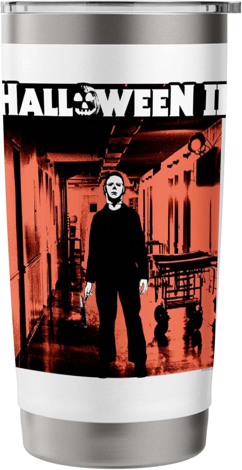 Halloween II Michael Myers Hospital Stainless Steel Insulated Tumbler - Image 3