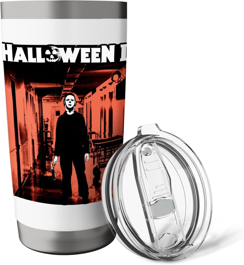 Halloween II Michael Myers Hospital Stainless Steel Insulated Tumbler - Image 5