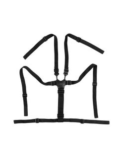 Zerodis 5 Point Child Seat Belt Harness Universal Adjustable Strap Baby Stroller Pushchair Rotating Protection  - Image 1