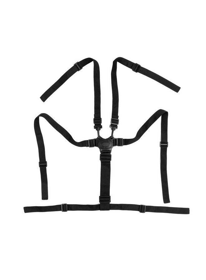 Zerodis 5 Point Child Seat Belt Harness Universal Adjustable Strap Baby Stroller Pushchair Rotating Protection - Image 1