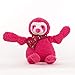 HuggleHounds Knottie Plush Dog Toy Dog Stuffed Animal Toy Puppy Toys Squeaky Dog Toy for Small Medium Large Dogs Durable Plush to Keep Them Busy Sloth Large - Image 3