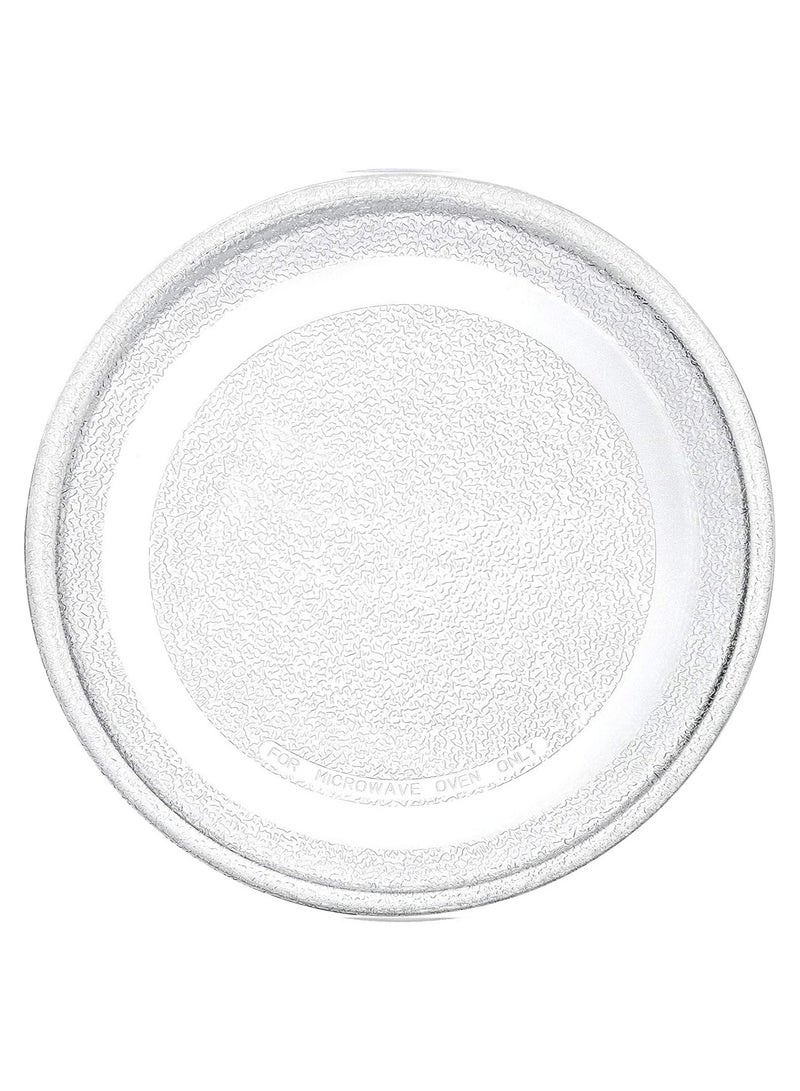 Rubik Microwave Oven Plate Replacement Small (24.5cm, Flat Bottom) Turntable Glass Tray Dishwasher Safe, Universal Compatibility  - Image 4