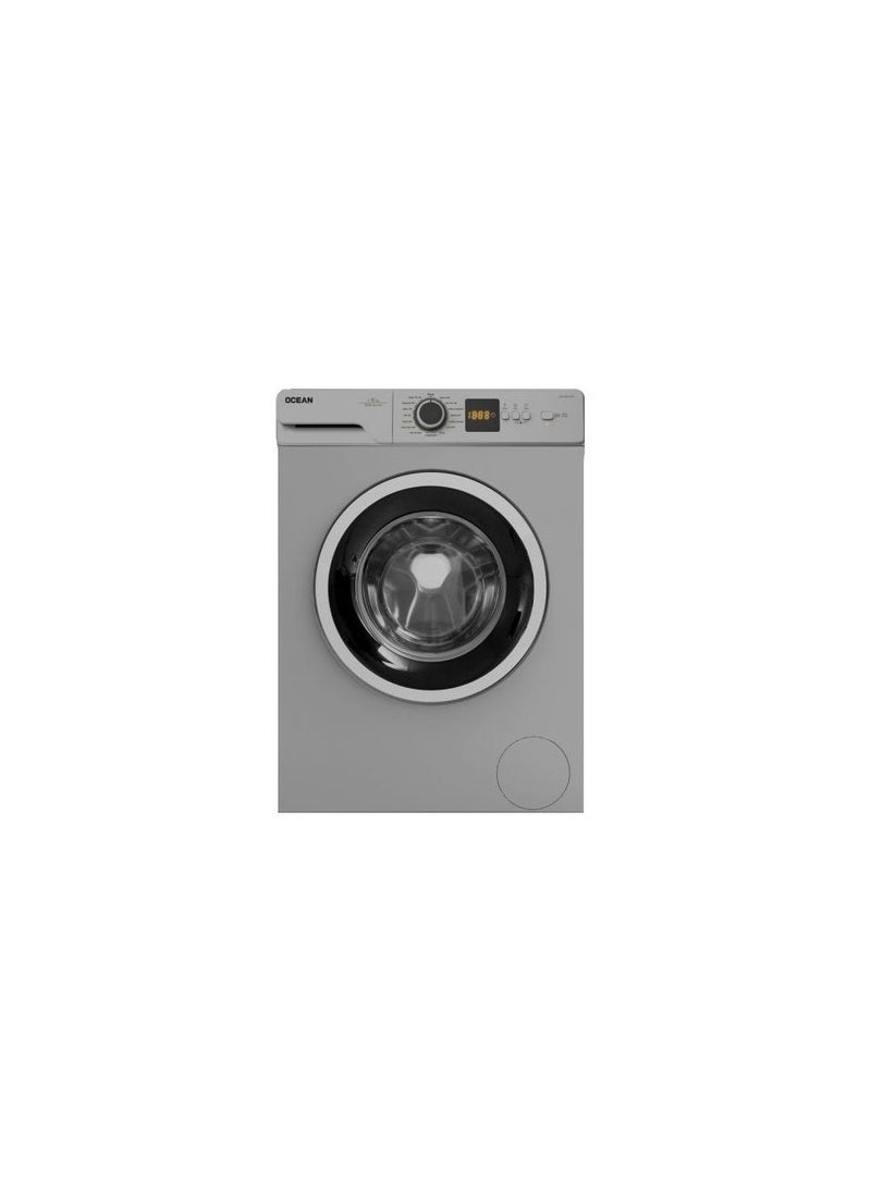 Ocean Ocean Fully Automatic Digital Washing Machine, 8 Kg, Silver - WFO 1081 WL S 