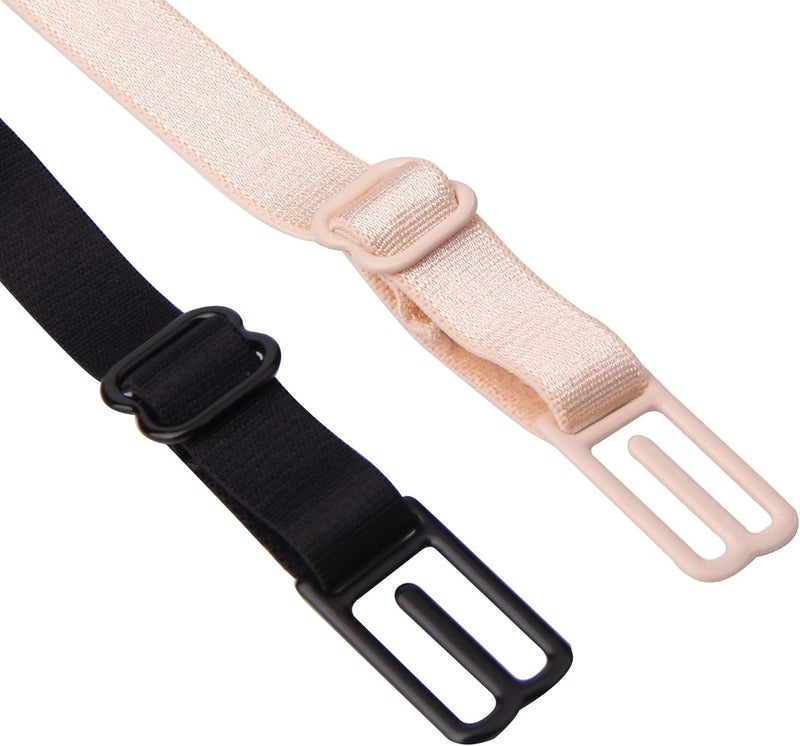 JIAKAI Women's Non-slip Elastic Bra Strap Holder Racer Back - Conceal Straps - Image 4