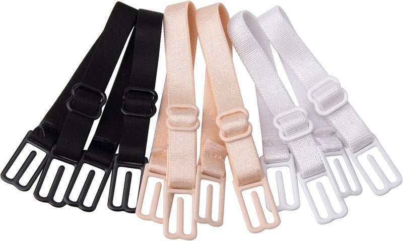 JIAKAI Women's Non-slip Elastic Bra Strap Holder Racer Back - Conceal Straps - Image 5
