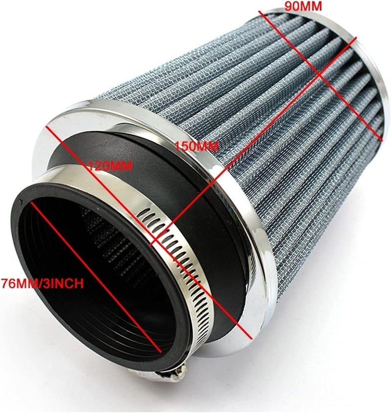 Wivplex High Flow Washable Turbo Air Filter - Image 2