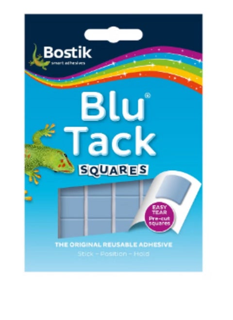 Blu Tack Handy Square Reusable Adhesive 45g (Pack of 12)