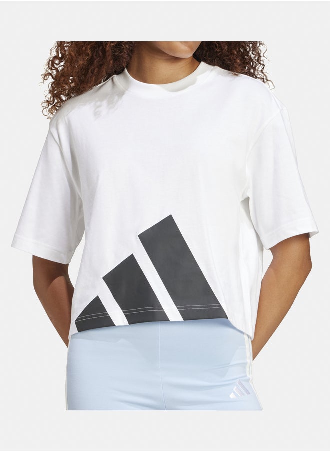 Adidas Essentials Big Logo Boyfriend T-Shirt  - Image 3