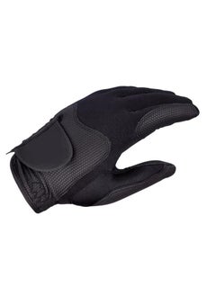 Thoraya Golf Left Hand Glove Polyester High Elasticity Breathable Washable Single Golf Glove for Men Women Black S  - Image 3