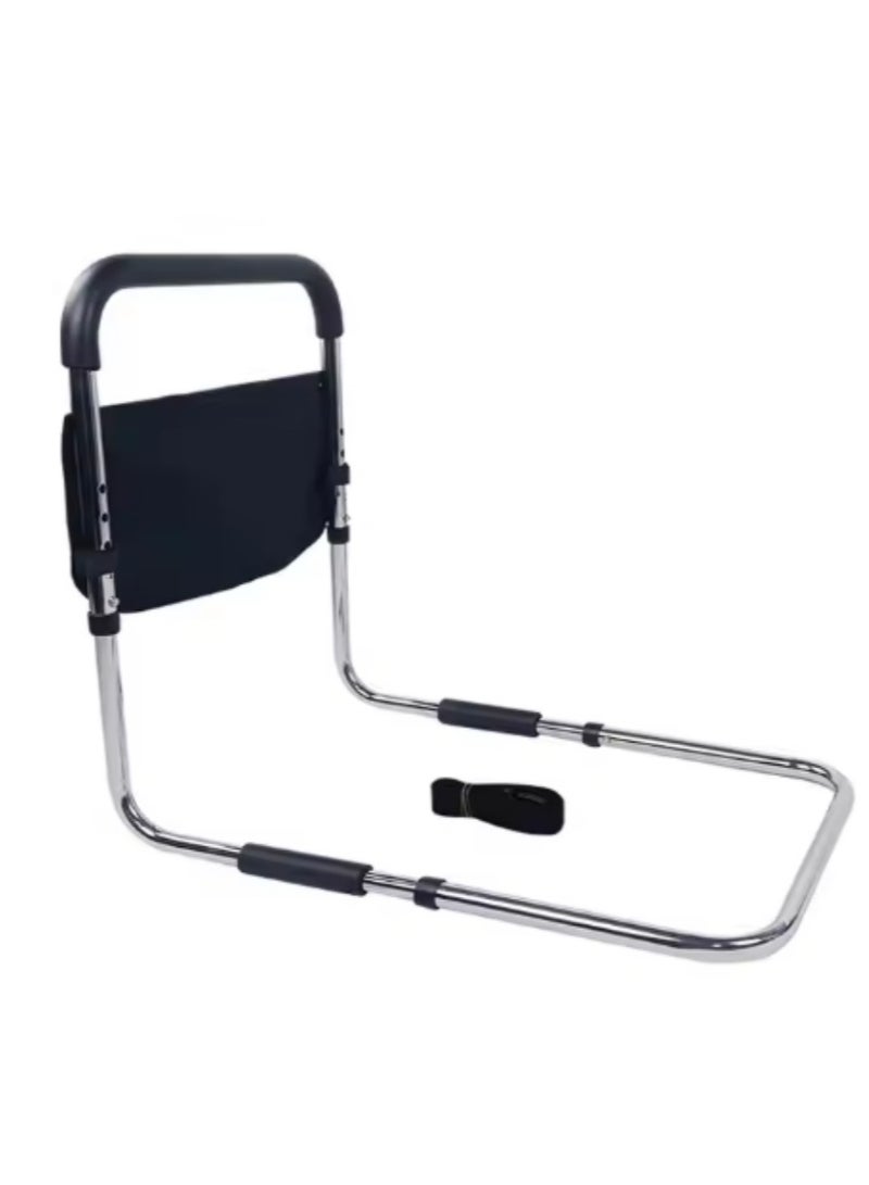 DUNISO Bed Assist Rails for Elderly Adults，Adjustable Bed Support Rails for Seniors & Patients，Fall Prevention Bedside Handrail Get Up Assist Device with Storage Bag and Fixing Strap - Image 3