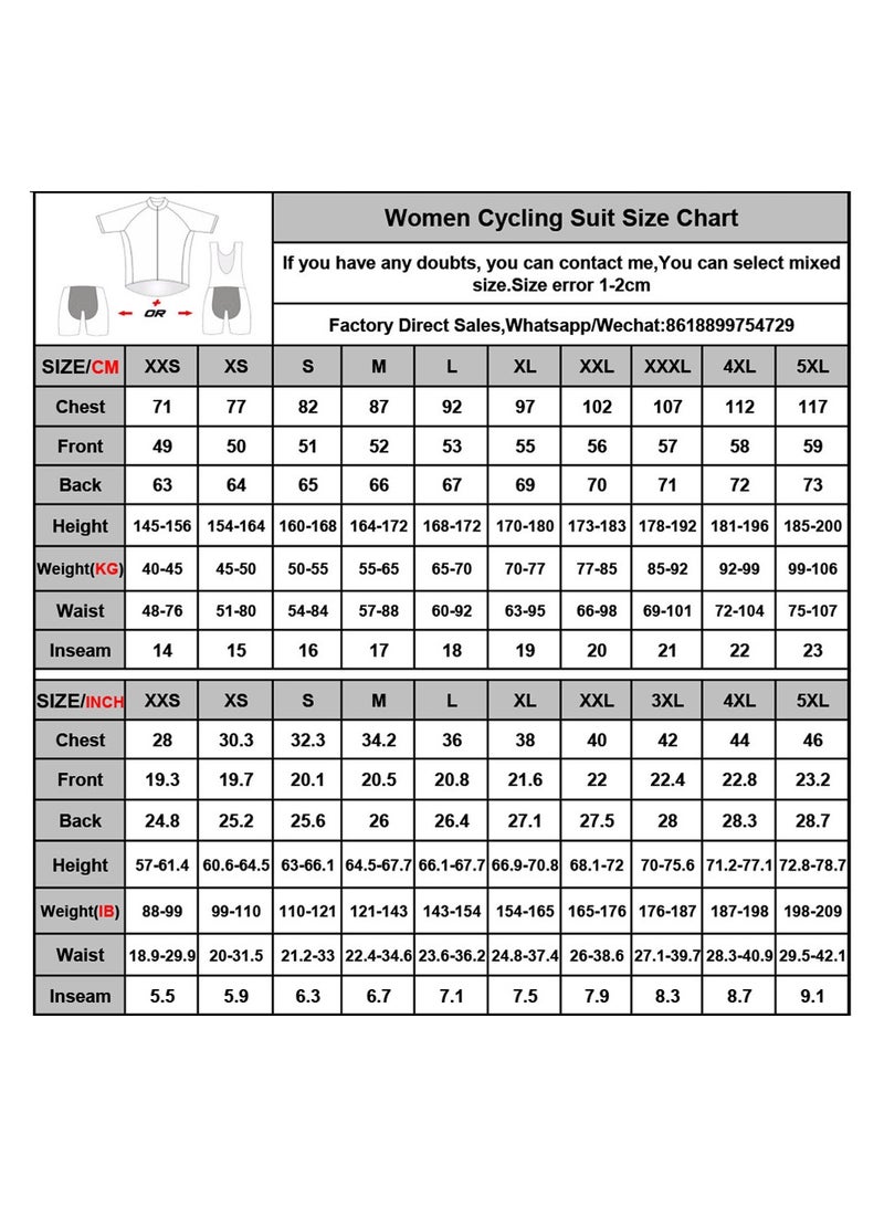 KUYING GR New Summer Outdoor Sunscreen Moisture Absorption Quick Drying Bicycle Women's Cycling Clothing Set  - Image 2