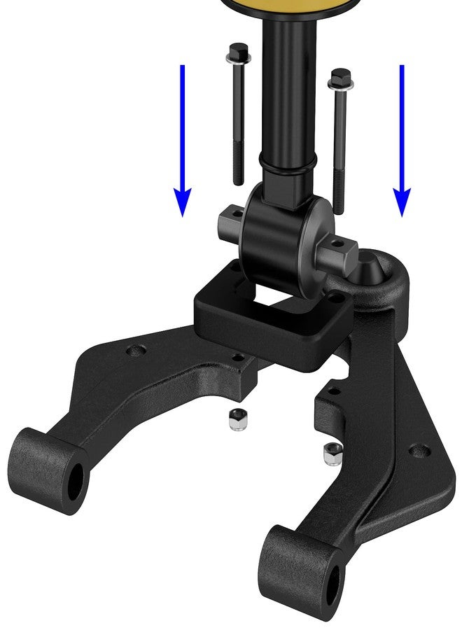 Moker 2" Front Leveling Kit for 2007-2025 Chevy Silverado 1500 Avalanche Suburban Tahoe/GMC Sierra Yukon XL1500,Simple Bolt-On,No Strut Removal, Increased Ground Clearance - Image 3