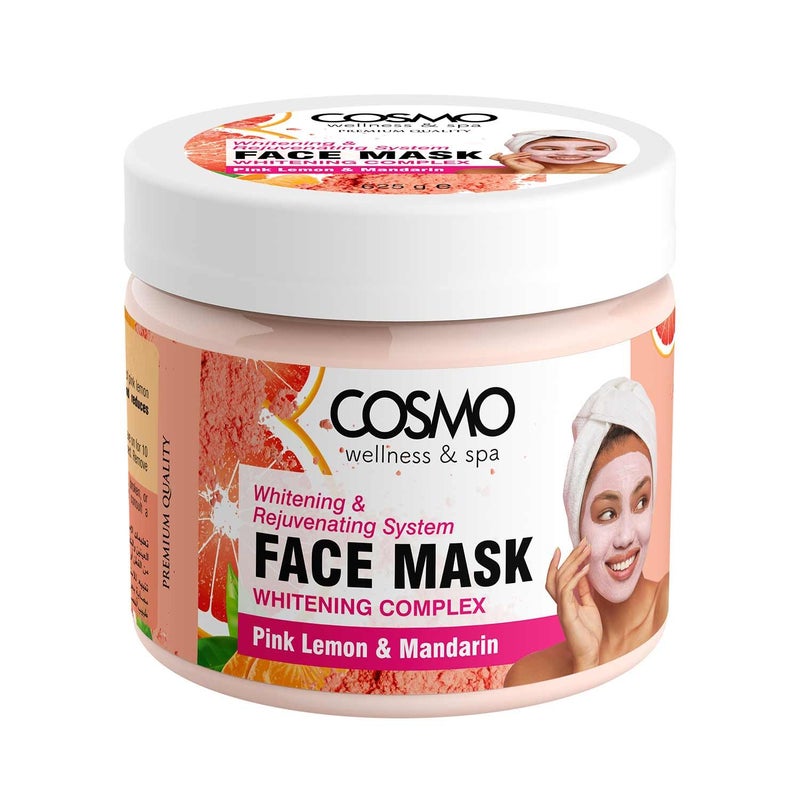 COSMO Pink Lemon & Mandarin Whitening and Rejuvenating Face Mask 625g, Helps to Brighten and Rejuvenate the Skin - Image 1