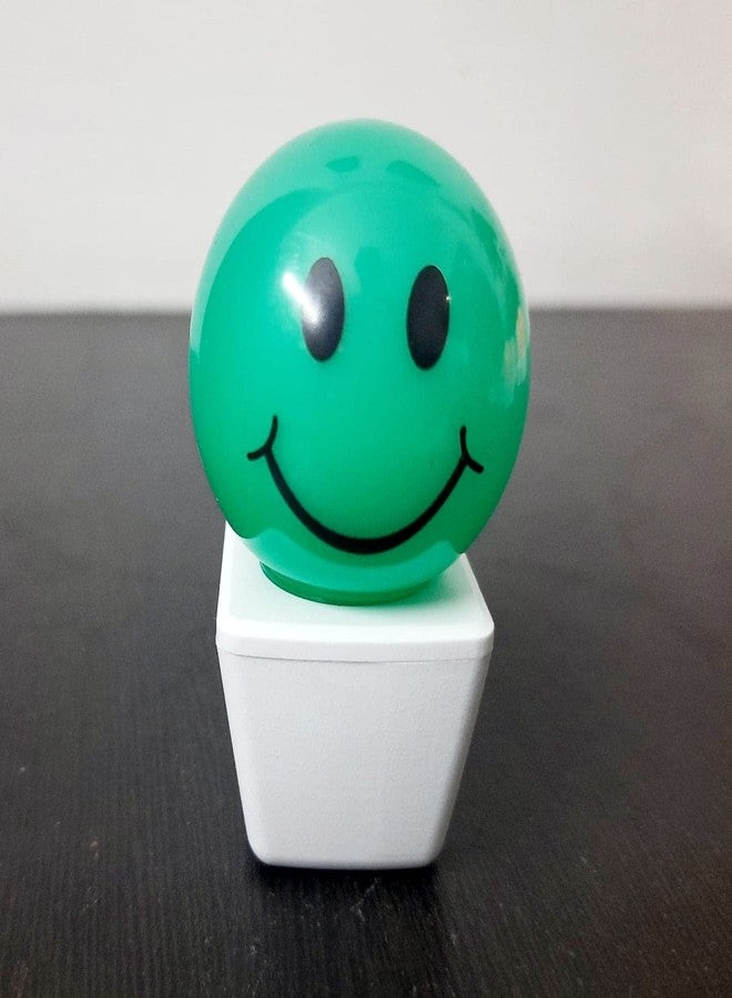 HOARD Plastic 0.5W LED Night Lamp with Smily Face-Pack of 1 (Green) - Image 2