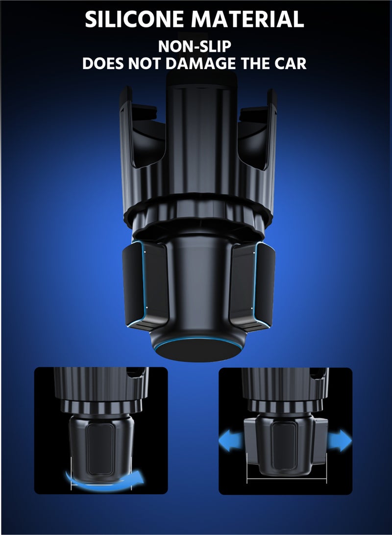 Car Mobile Holder,With Adjustable Cup Holder Base,Car Phone Holder,Suitable for Most Car Height and Angle  - Image 4