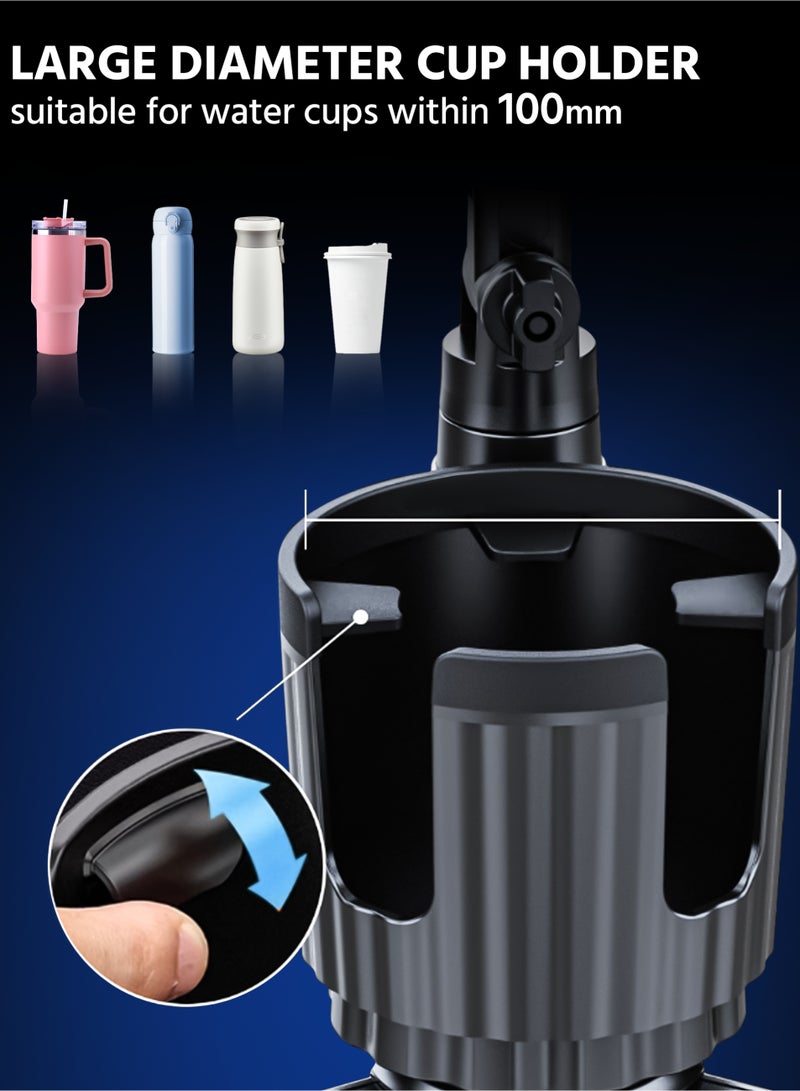 Car Mobile Holder,With Adjustable Cup Holder Base,Car Phone Holder,Suitable for Most Car Height and Angle  - Image 3