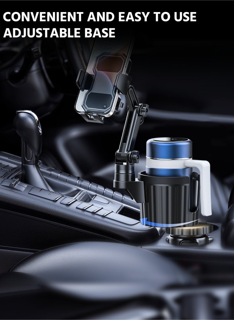 Car Mobile Holder,With Adjustable Cup Holder Base,Car Phone Holder,Suitable for Most Car Height and Angle  - Image 5
