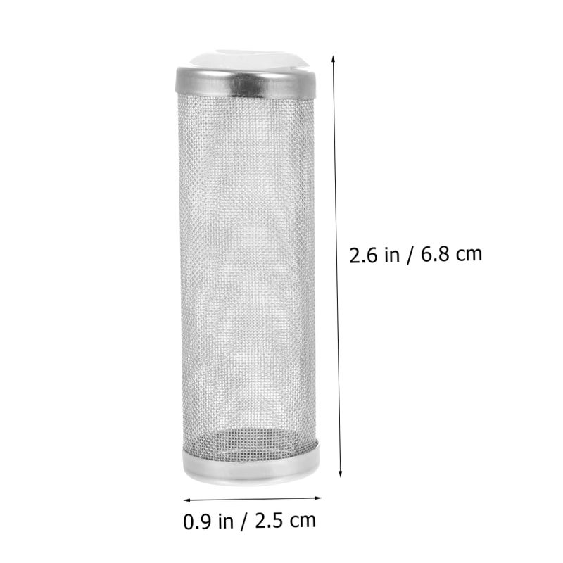 2Pcs Aquarium Water Inlet Cover Mesh Strainer Guard Prevents Fish Debris Black - Image 3