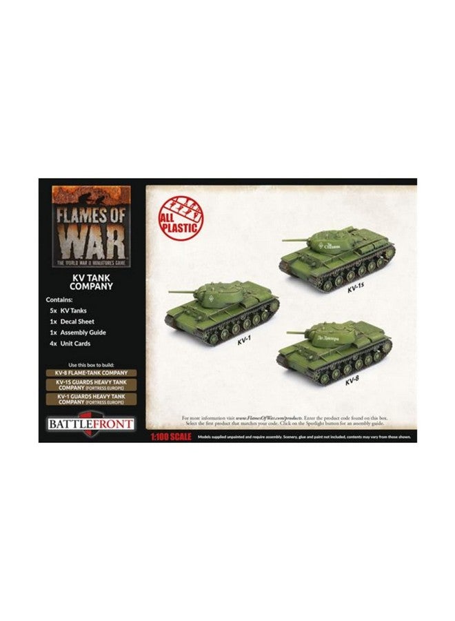 Flames of War Flames of War Late War: Soviet KV-8 Tank Company (SBX73) - Image 2