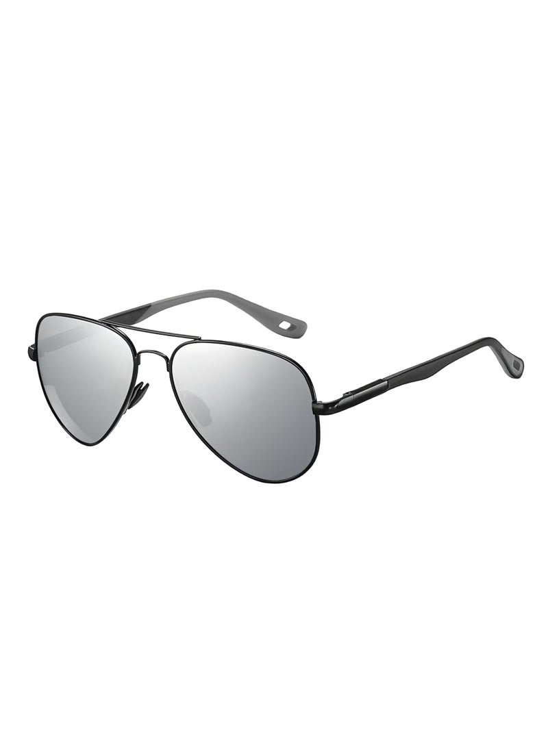 Classic UV400 Pilot Glasses For Men, Lightweight Men's Unisex Sunglasses For Desert Driving, Beach And Daily Outdoor Activities - Image 1