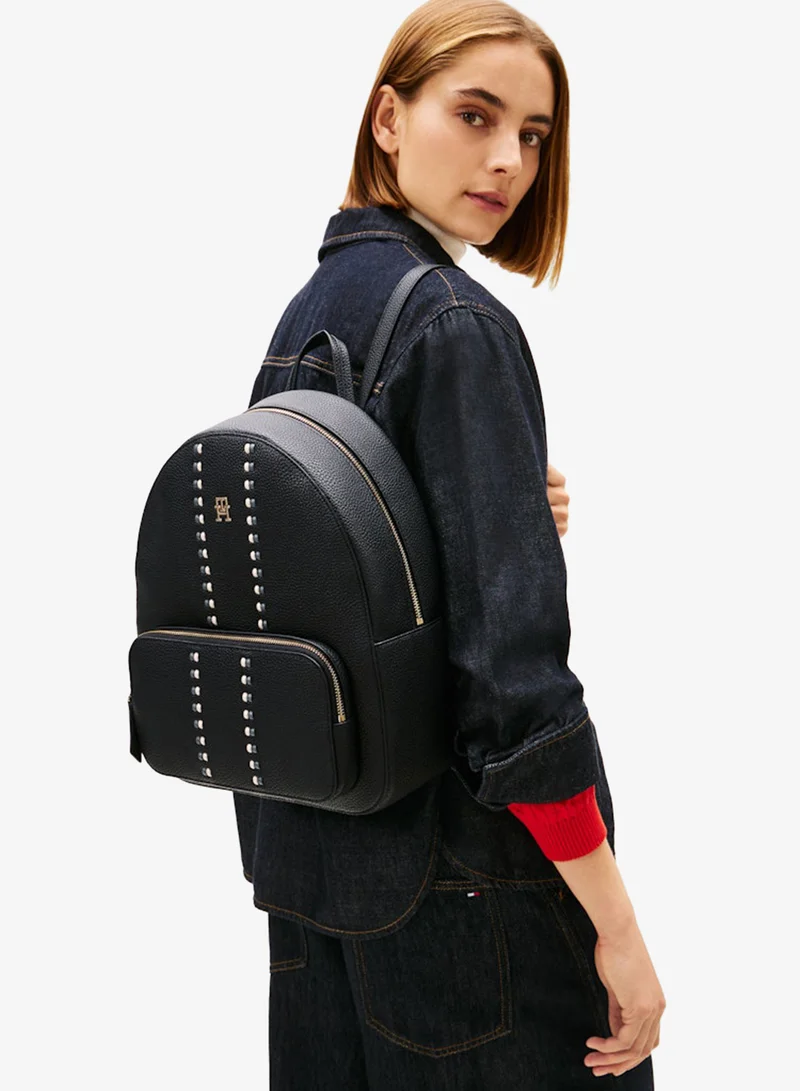 TOMMY HILFIGER  Tonal Signature Tape Backpack for Women | Best Price UAE