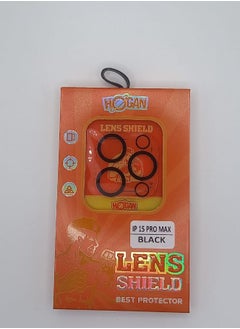 Hogan IPhone 15 Pro Max Camera Lens Protector Transparent Black 