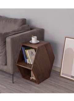 C&C Home طاولة قهوة بتصميم عصري متعدد الوظائف بجانب السرير أو الأريكة أو غرفة المعيشة 42 × 27 × 60 سم  - Image 4