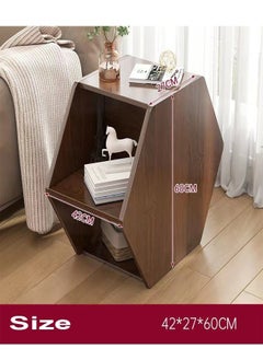 C&C Home طاولة قهوة بتصميم عصري متعدد الوظائف بجانب السرير أو الأريكة أو غرفة المعيشة 42 × 27 × 60 سم  - Image 5