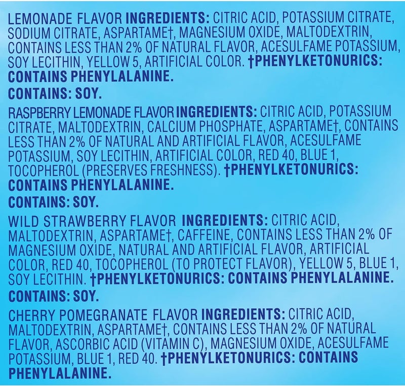 Crystal Light Variety Pack Drink Mix - 44 On The Go Packets - Image 3